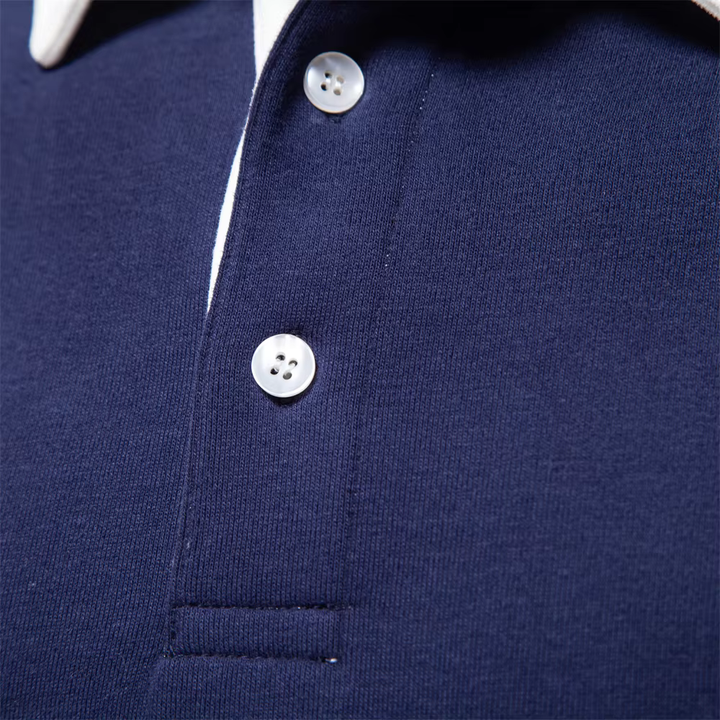 Cornelis™ Pull classique élégant pour homme avec col polo stylé