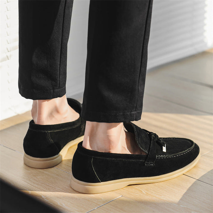Mocassins en cuir Suède™ pour hommes - Élégants et Confortables