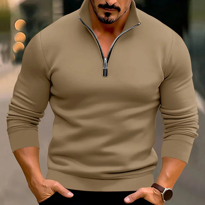Tom™ Pull zippé décontracté - Des éléments de style confortables et modernes