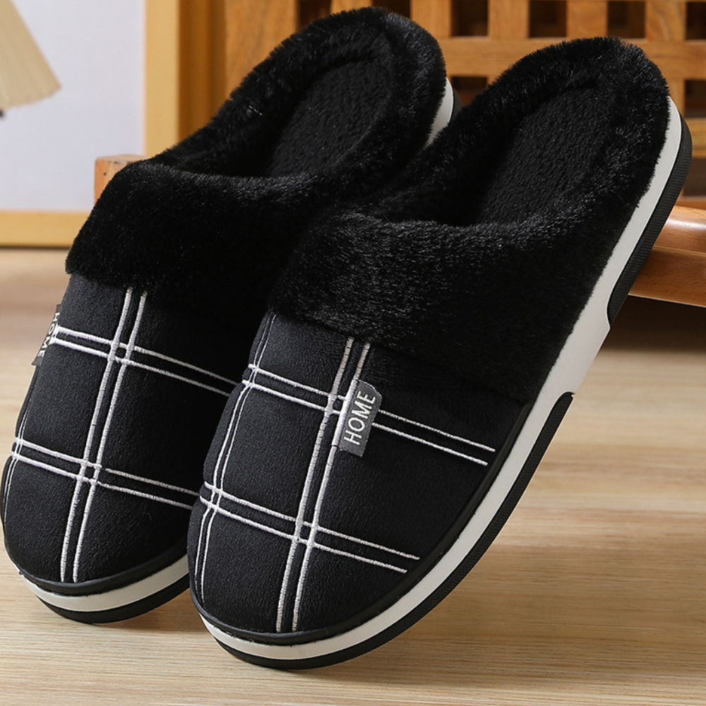 Sandales pour hommes Barta™ Luxe d'intérieur chaudes pour un confort ultime