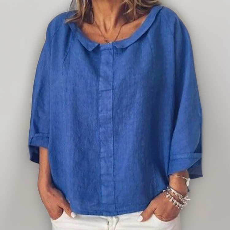 T-shirt pour femmes Thomassina à col en V, pour un look élégant et confortable.
