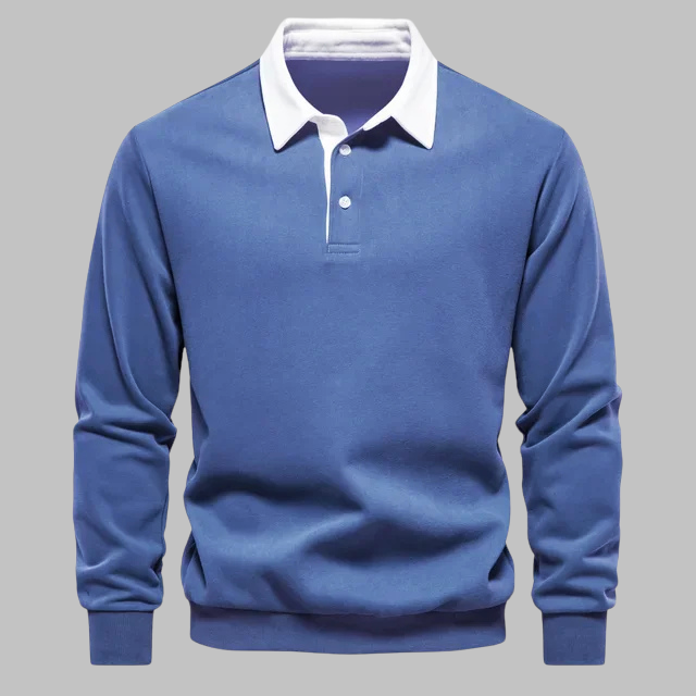 Cornelis™ Pull classique élégant pour homme avec col polo stylé