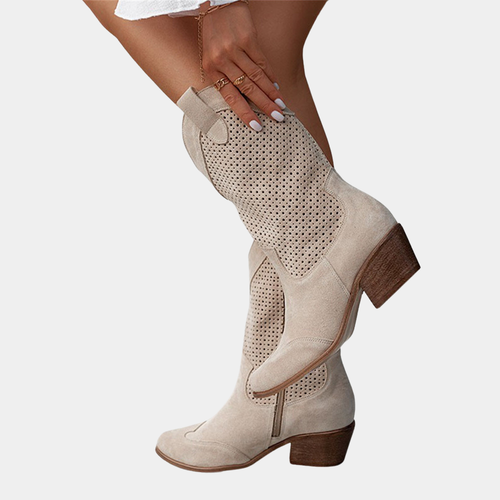 Bottines de cowboy pour femmes Claury™ élégantes pour un confort ultime