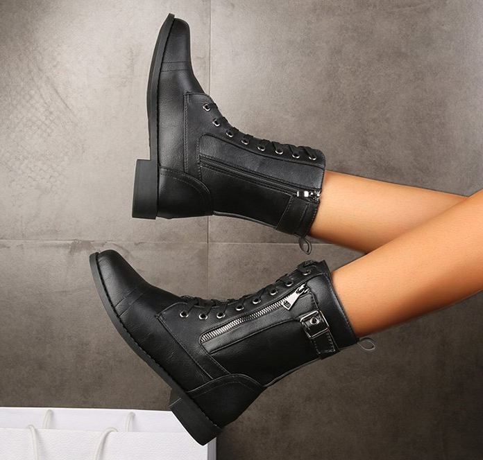 Madelief | Bottes élégantes et robustes avec un talon à la mode pour un look tendance