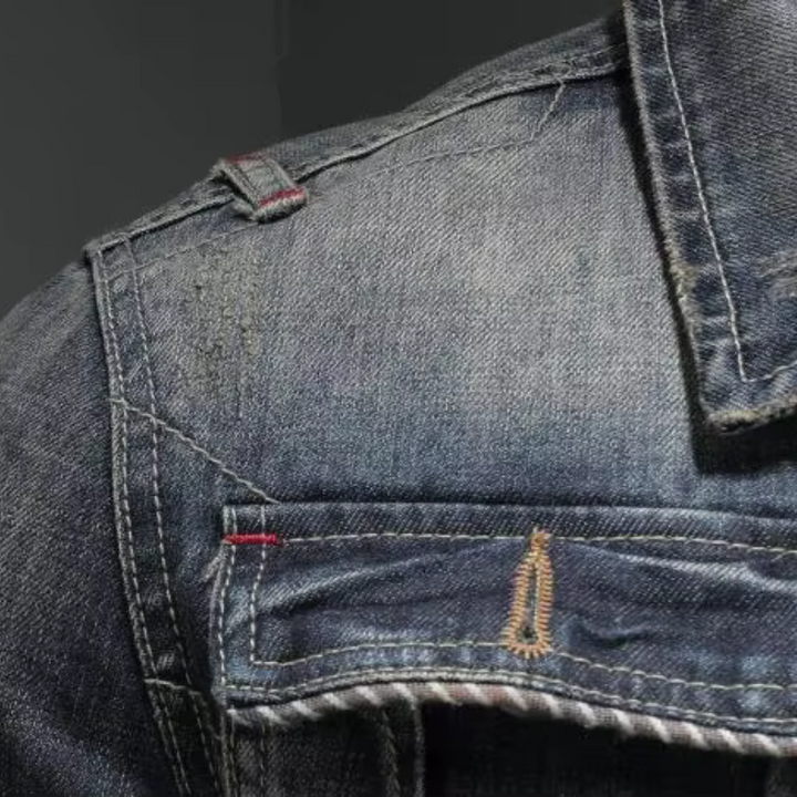 NATHAN - Veste denim tendance pour hommes