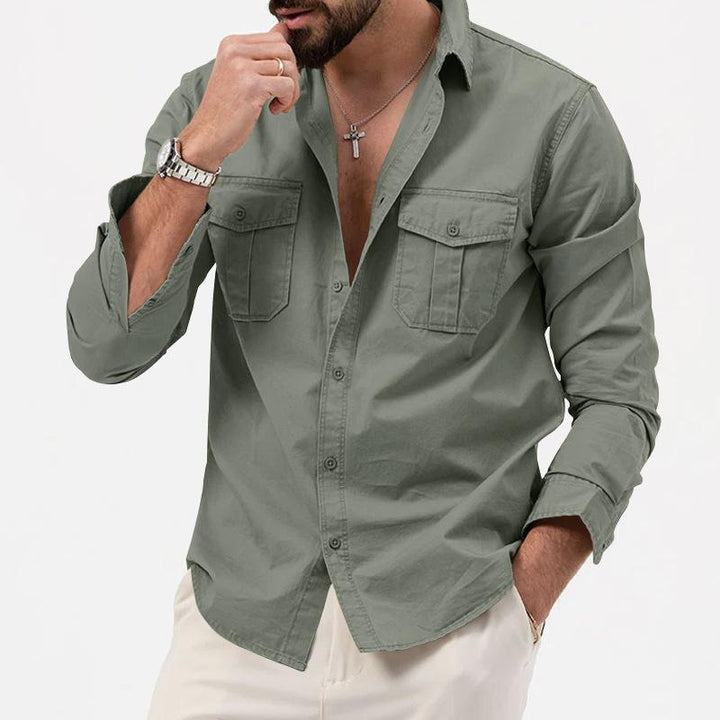 Noél - Chemise Cargo pour Homme pour un Look Élégant et Confortable