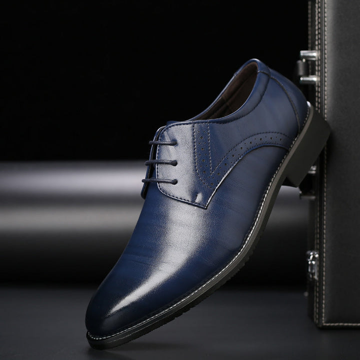 Gideon™ Luxe Élégant Chaussures Derby en Cuir pour Hommes pour un Confort Chic