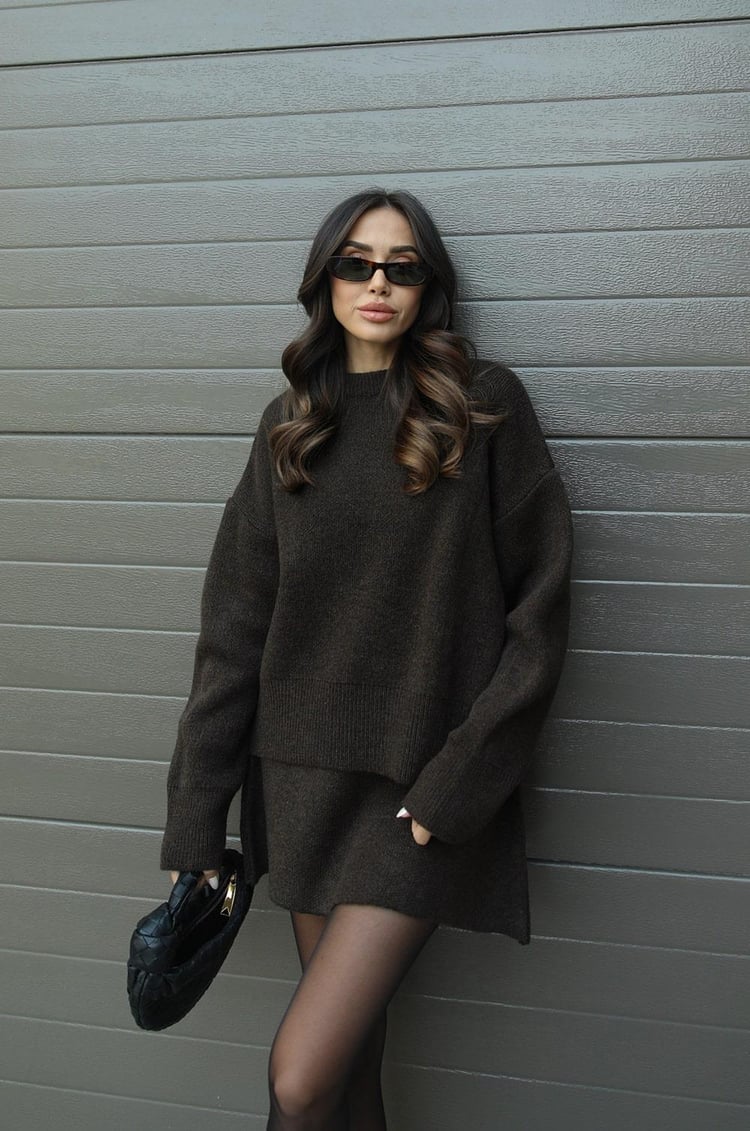 Lucie™ - Doux ensemble d'automne en laine