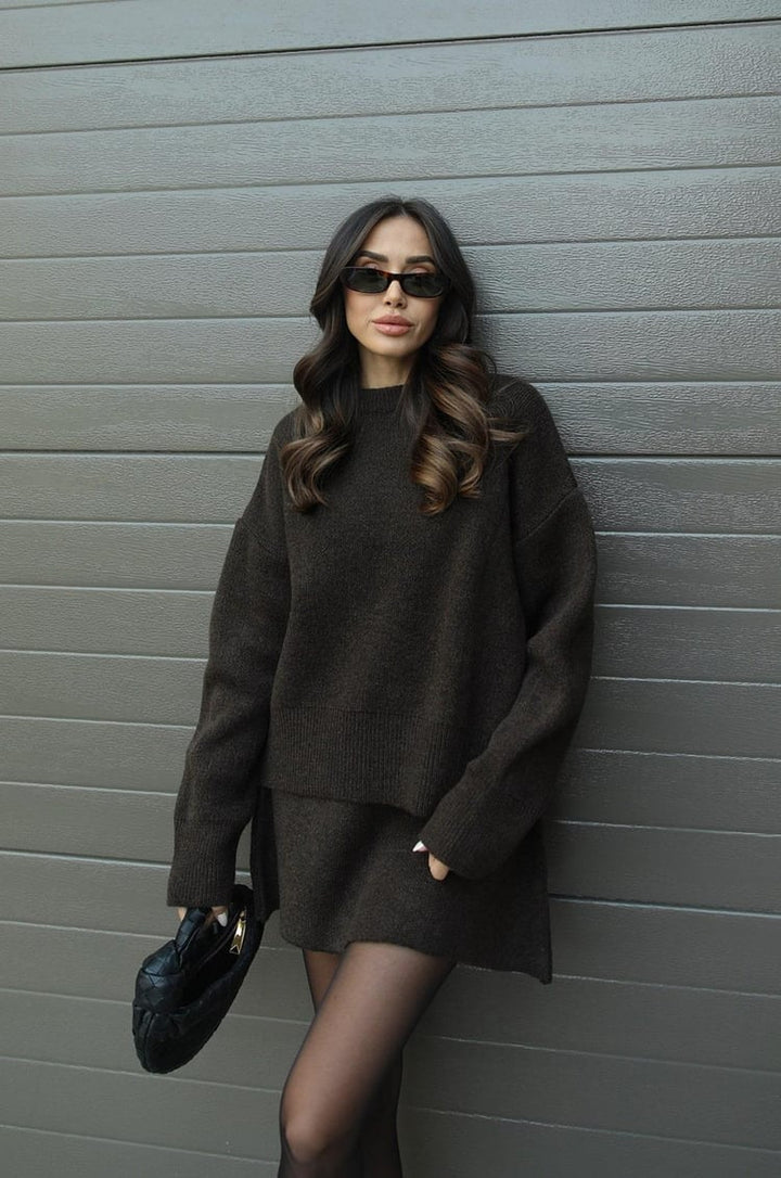 Lucie™ - Doux ensemble d'automne en laine