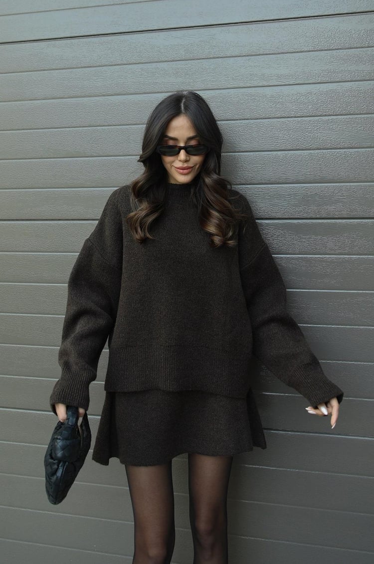 Lucie™ - Doux ensemble d'automne en laine