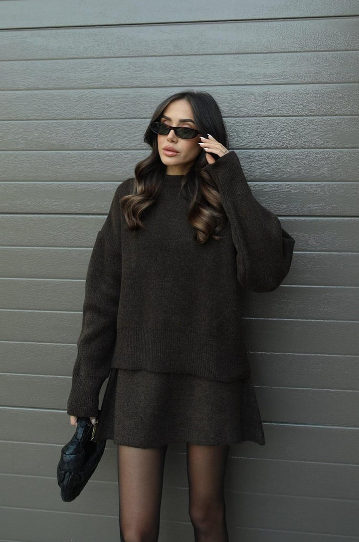 Lucie™ - Doux ensemble d'automne en laine