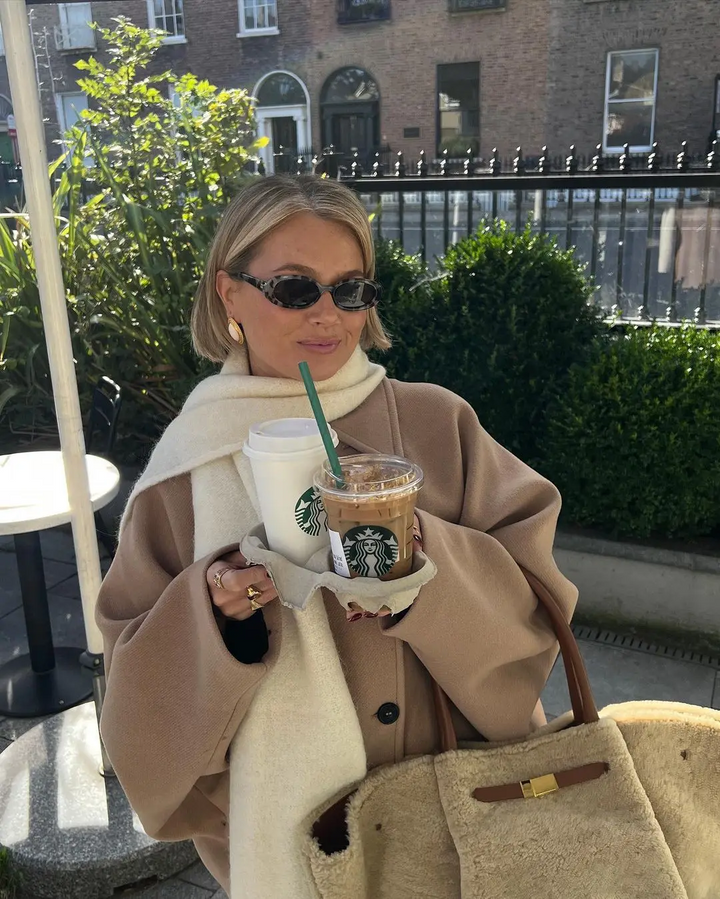 Amélie™ - Manteau en laine grande taille