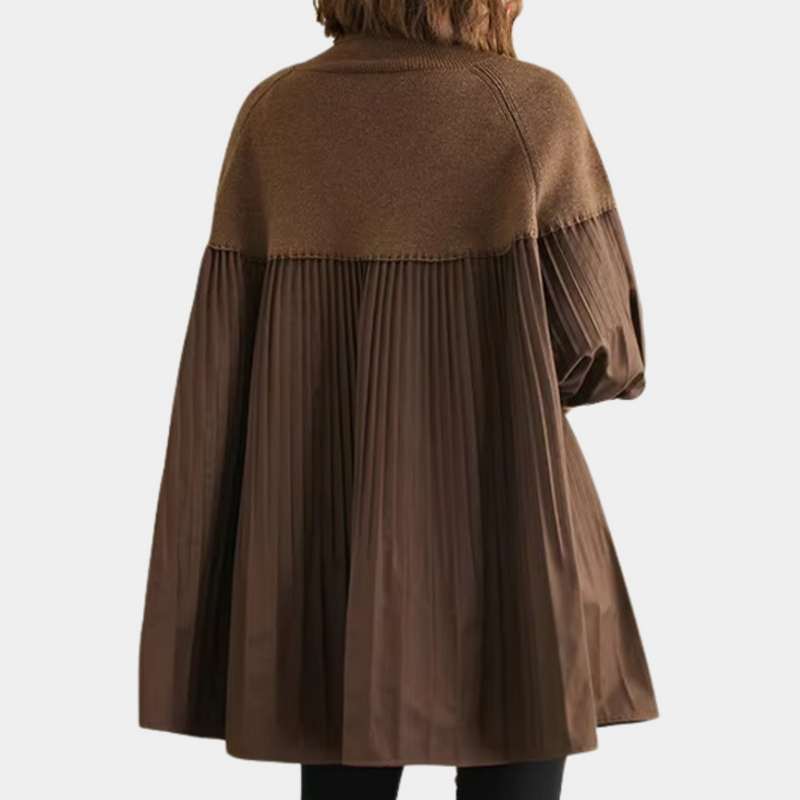 Raiza - Pull Élégant et Tendance avec Pliés Chic pour Femmes