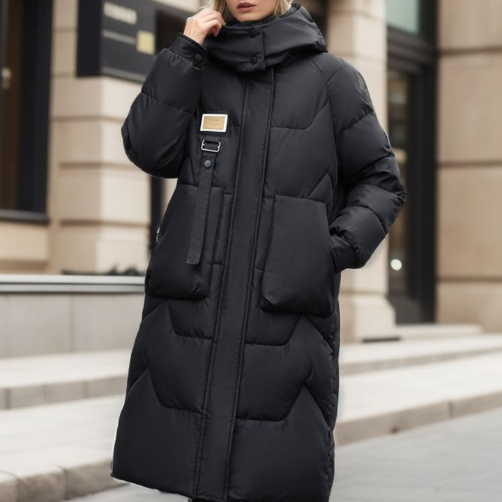 HANNIA - Manteau d'hiver élégant et luxueux pour femmes