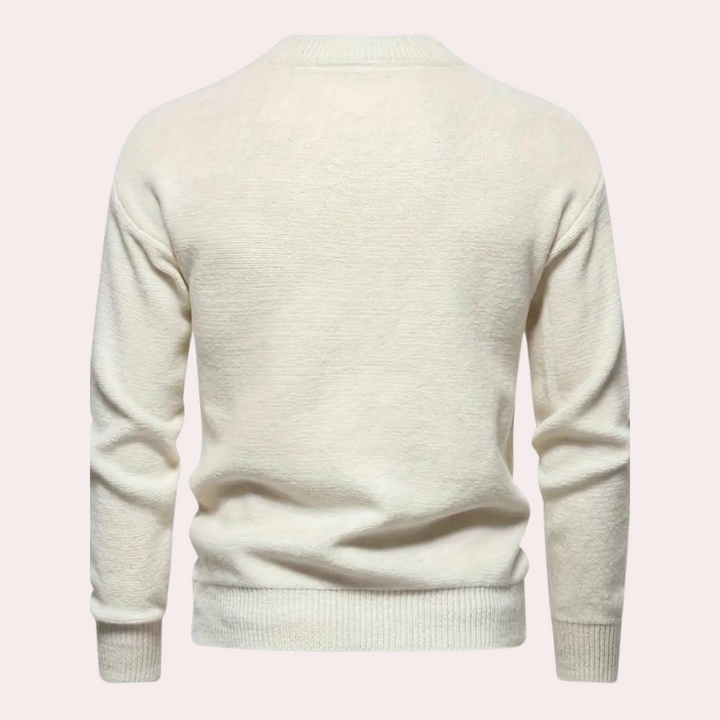 GARY - Pull stylé en maille pour l'homme soucieux de la mode