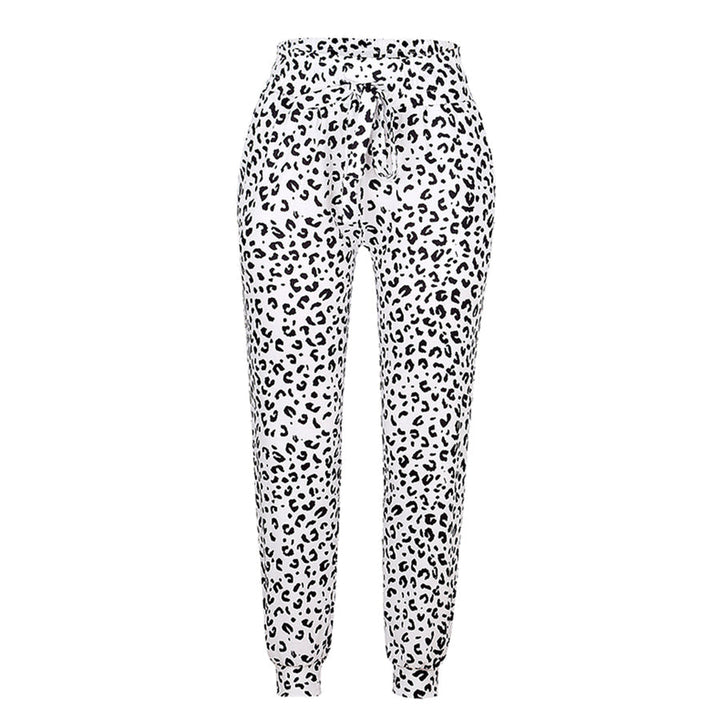 Leocelina - Pantalons tendance à motif léopard pour un look stylé