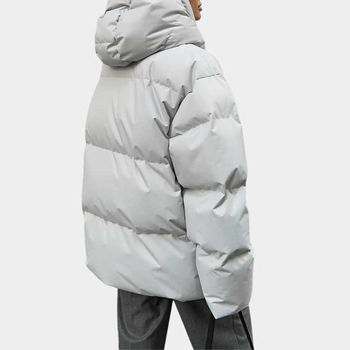 Veste élégante pour femme avec un léger rembourrage de Maron