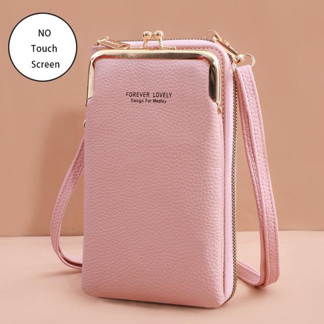 Sacoche crossbody compact et élégante avec un porte-carte multifonction pratique.