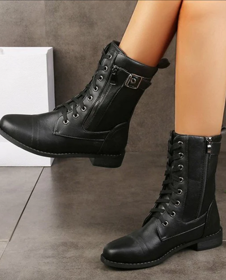 Madelief | Bottes élégantes et robustes avec un talon à la mode pour un look tendance