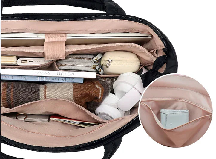 Sac à bandoulière spacieux et élégant pour tous vos objets essentiels