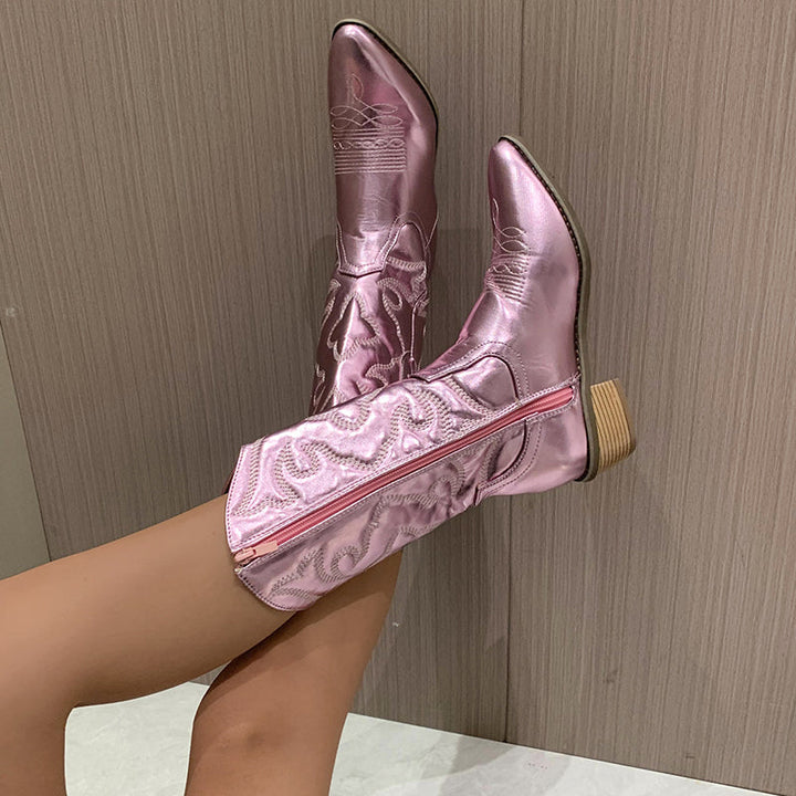 Penelope - Botte élégantes à mi-mollet pour femmes pour un look stylé