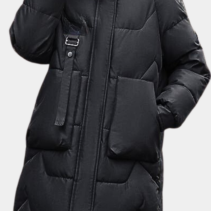 HANNIA - Manteau d'hiver élégant et luxueux pour femmes