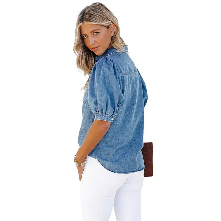 Jara | Chemise en Denim Classique et Confortable pour un Look Élégant
