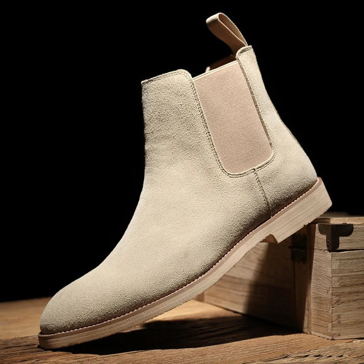Bottes Chelsea en suede Jaco™ pour hommes, au style élégant
