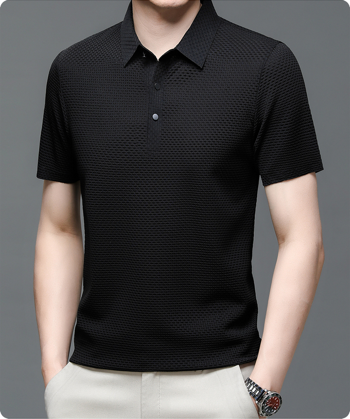 Polo en maille Morten pour homme - Élégant et Confortable