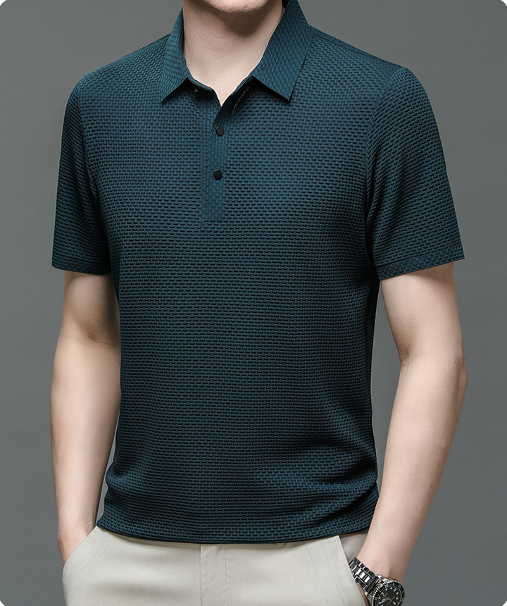 Polo en maille Morten pour homme - Élégant et Confortable