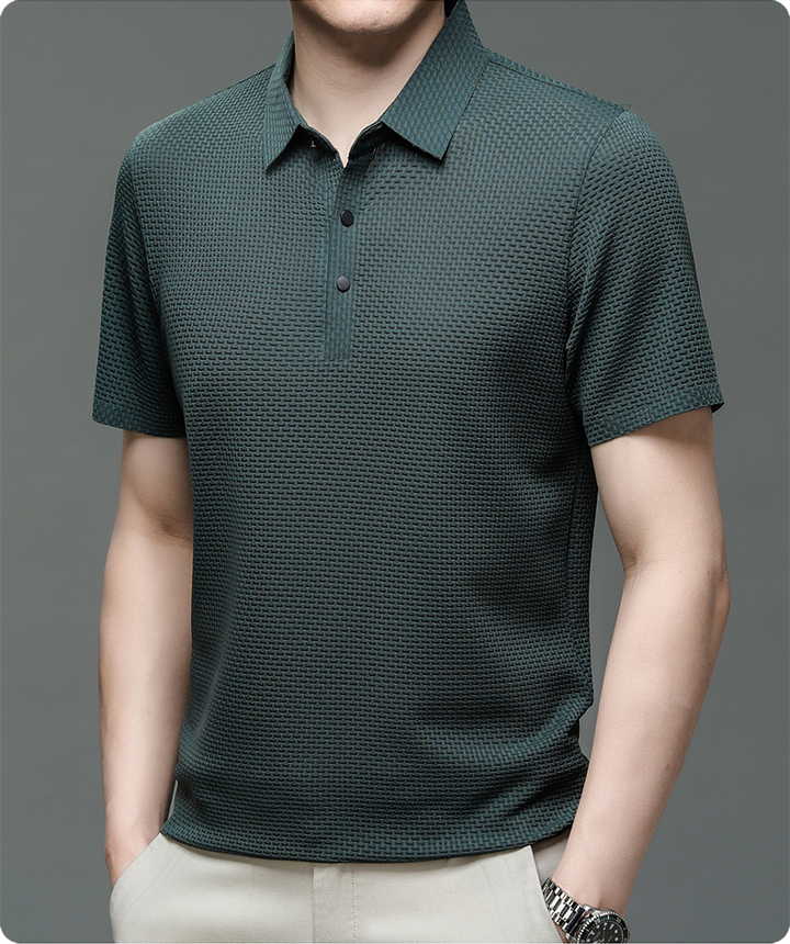 Polo en maille Morten pour homme - Élégant et Confortable