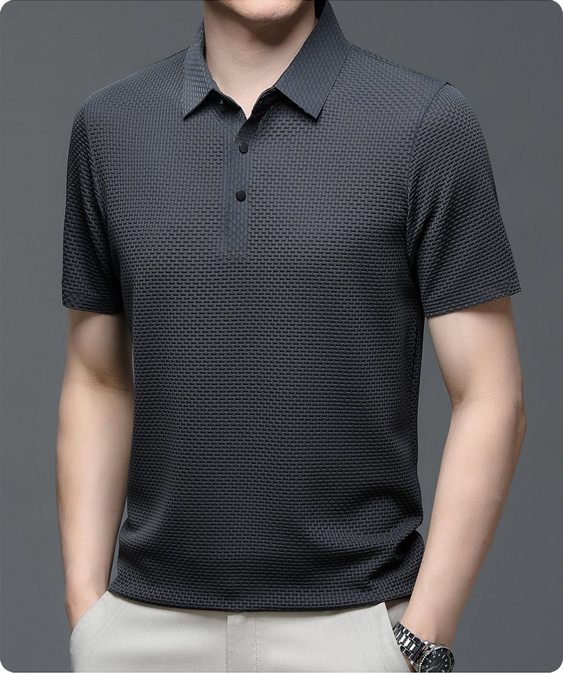 Polo en maille Morten pour homme - Élégant et Confortable