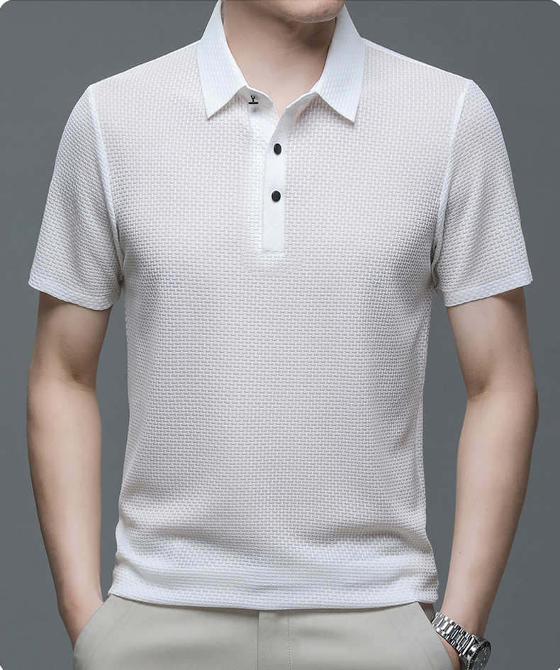Polo en maille Morten pour homme - Élégant et Confortable
