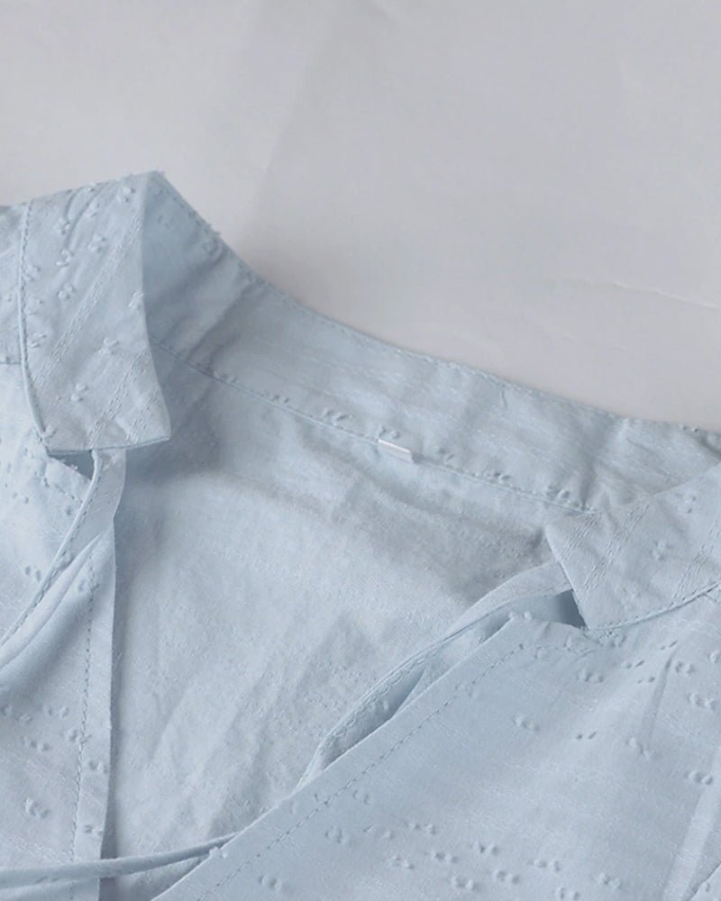 Adara | Robe élégante pour femmes avec décolleté en V - Robe d'été légère pour les journées ensoleillées
