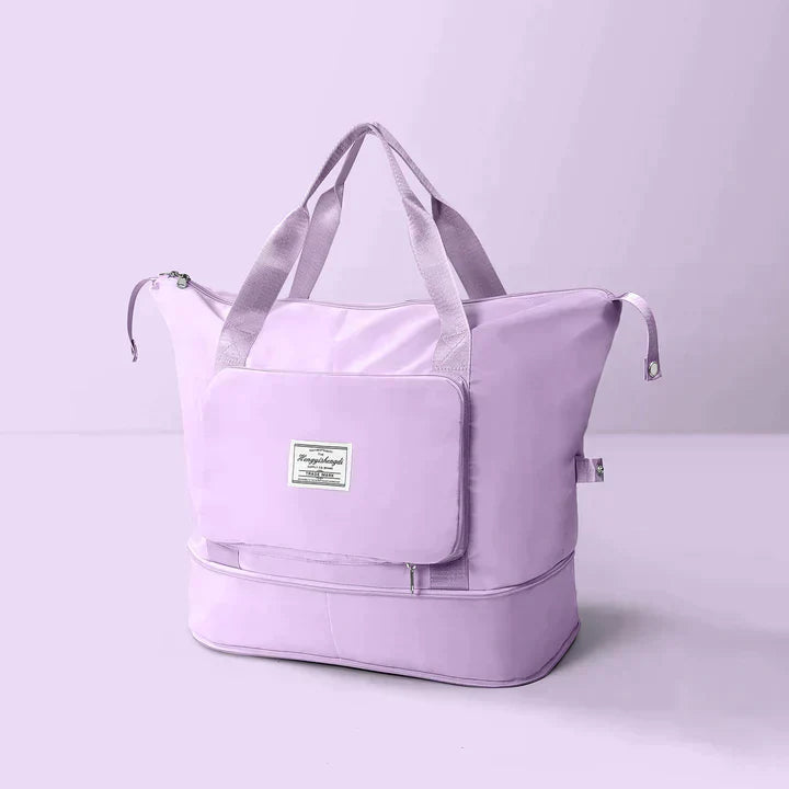 Grand sac de voyage pliable pour faciliter le transport et le stockage