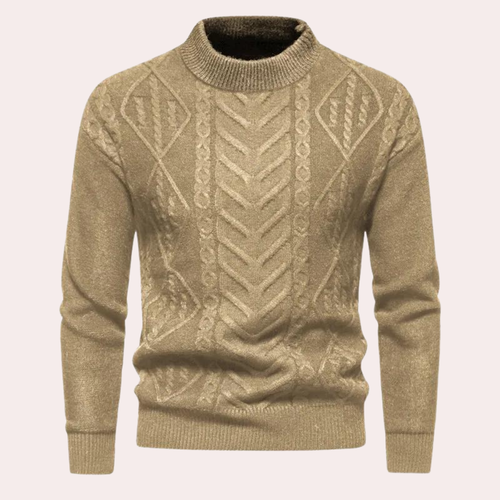 GARY - Pull stylé en maille pour l'homme soucieux de la mode