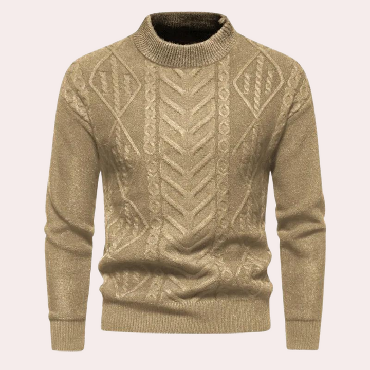 GARY - Pull stylé en maille pour l'homme soucieux de la mode