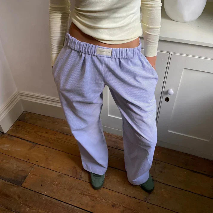Samantha - Un pantalon en lin stylé pour un look rafraîchissant