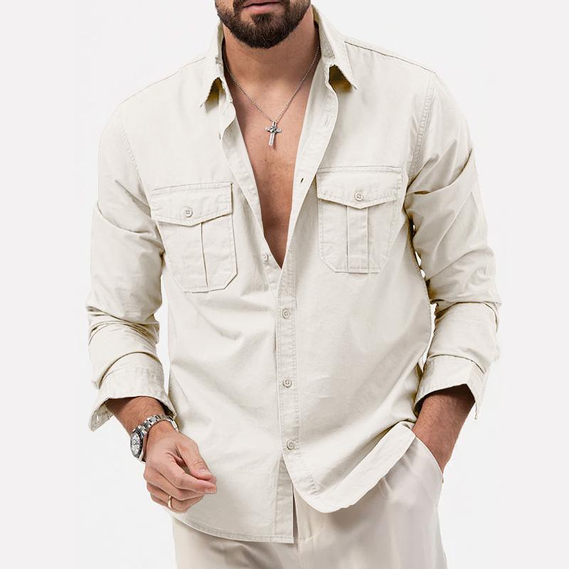 Noél - Chemise Cargo pour Homme pour un Look Élégant et Confortable