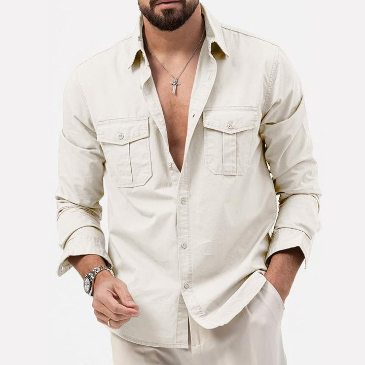 Noél - Chemise Cargo pour Homme pour un Look Élégant et Confortable