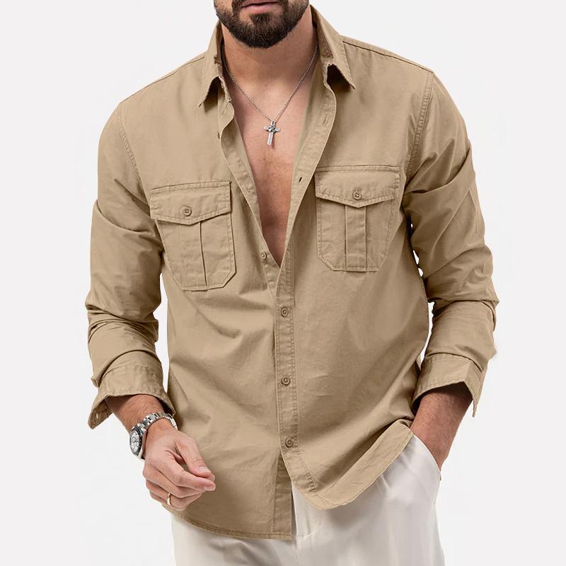 Noél - Chemise Cargo pour Homme pour un Look Élégant et Confortable