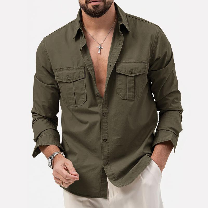 Noél - Chemise Cargo pour Homme pour un Look Élégant et Confortable