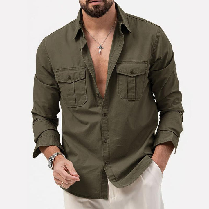 Noél - Chemise Cargo pour Homme pour un Look Élégant et Confortable