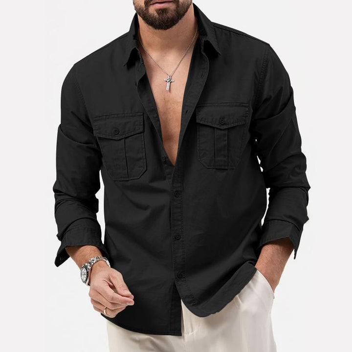 Noél - Chemise Cargo pour Homme pour un Look Élégant et Confortable