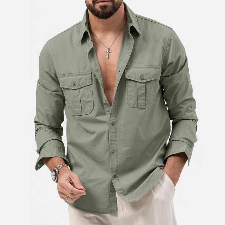 Noél - Chemise Cargo pour Homme pour un Look Élégant et Confortable