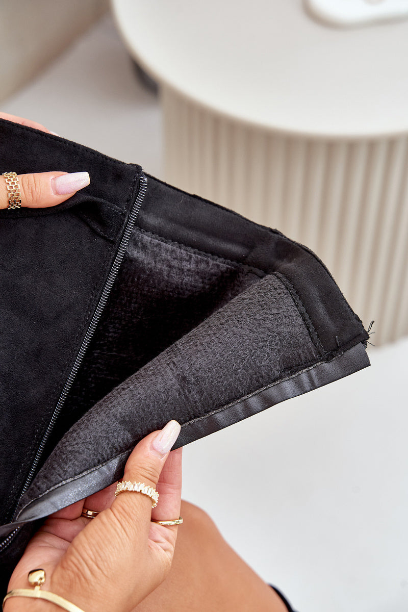 Kiara | Botte de genou élégantes avec une boucle tendance