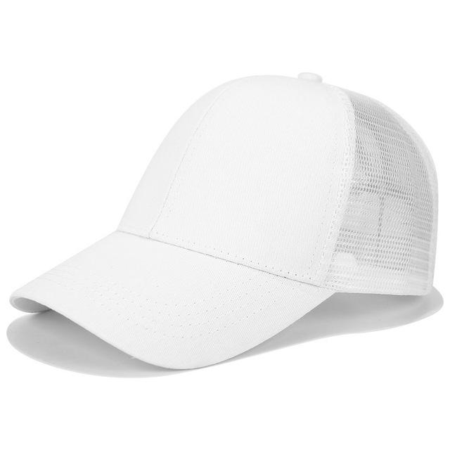 Casquette de baseball élégante avec espace pour une queue de cheval - La casquette idéale pour un look tendance féminin.