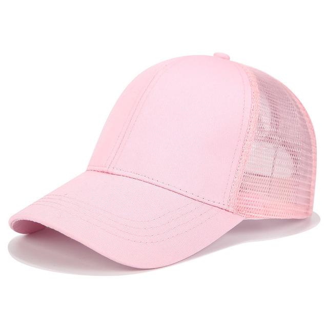 Casquette de baseball élégante avec espace pour une queue de cheval - La casquette idéale pour un look tendance féminin.