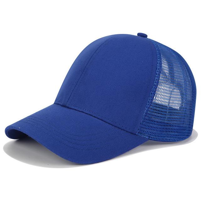 Casquette de baseball élégante avec espace pour une queue de cheval - La casquette idéale pour un look tendance féminin.