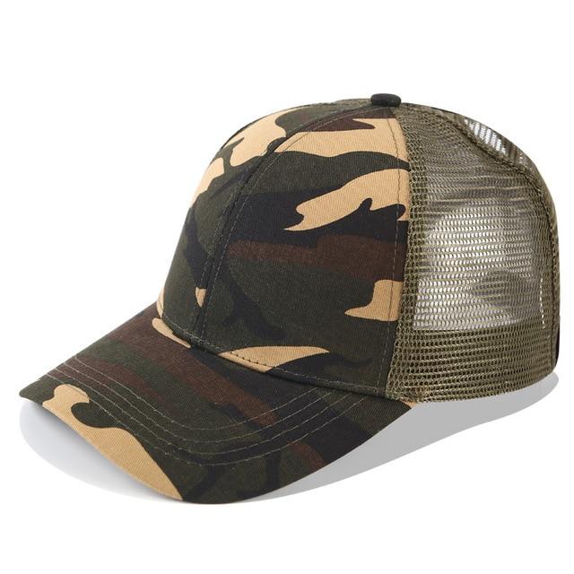 Casquette de baseball élégante avec espace pour une queue de cheval - La casquette idéale pour un look tendance féminin.